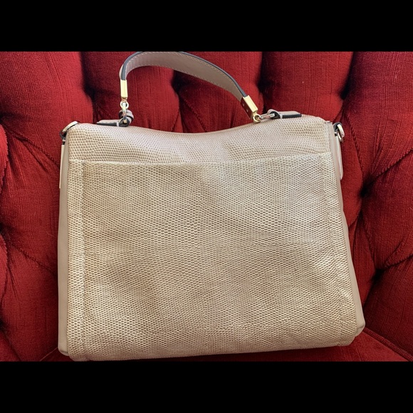 Coach Madison embossed lizard satchel - Picture 2 of 6
